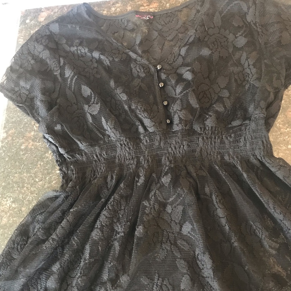 Torrid lace babydoll top